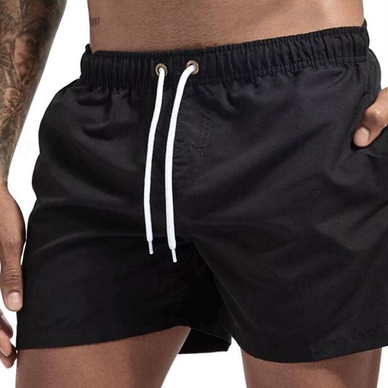 Men's Swim Trunks Swim Shorts Board Shorts Mesh Pocket Drawstring Elastic Waistband Shorts Outdoor Sports & Outdoor Athletic Breathable Quick Dry Soft Beach Workout Tailored Fit Sportswear Activewear 2025 - $12.99 –P4
