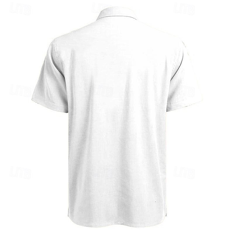 Men's Coconut Tree Palm Tree Tropical Plants Summer Hawaiian Shirt Aloha Shirt Printed Shirts Short Sleeve Shirt Turndown Hawaiian Resort Outdoor Vacation Party White S M L 2025 - $24.99 –P3