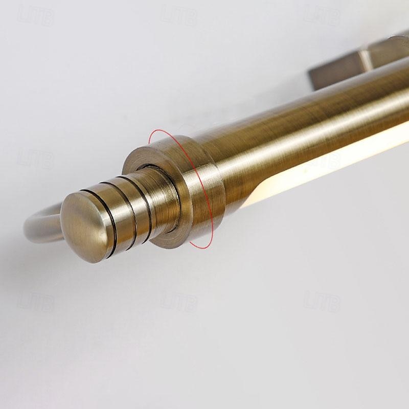 Luz led para tocador, 6w, luces retro con imagen de pared, espejo de maquillaje giratorio, luz frontal, accesorio de iluminación para tocador de baño 2025 - $116.99 –P4