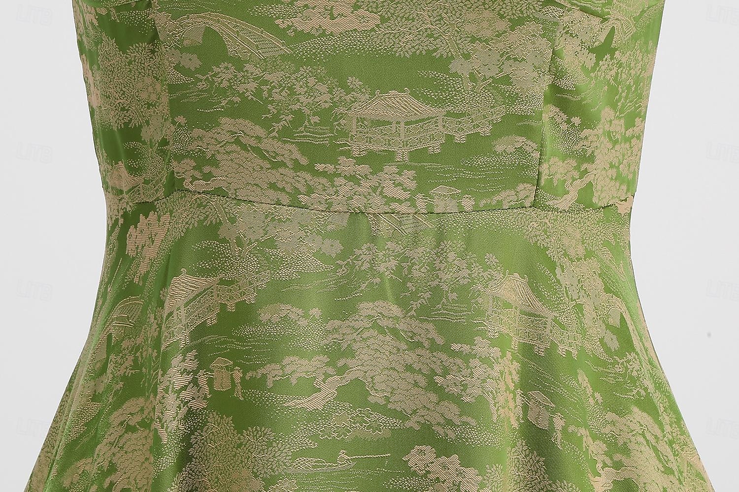 Giornata dell'indipendenza Anni 1950 Retrò Vintage Vestito Abito Swing Vestito Svasato Floreale Costume Per donna Mascherata Casual Quotidiano Addio al Nubilato Adulti Vestito Abiti per il ritorno del 2026 a $46.99 –P8