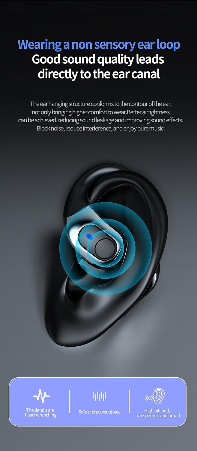 Bluetooth 5.4 Touch Control Wireless Bluetooth Earphone Headphones Waterproof Sport Gaming Headset Noise Cancelling Earbuds 2025 - $24.99 –P6