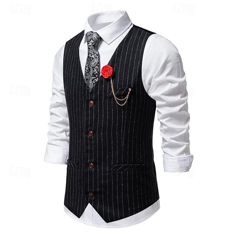 Retro Antiguo Rugido 20s 1920s Sombreros Accesorios Chaleco El gran Gatsby Caballero Moda Hombre Navidad Víspera de Todos los Santos Carnaval Fiesta de baile Despedida de Soltera Festival Adulto 2025 - $55.99 –P10