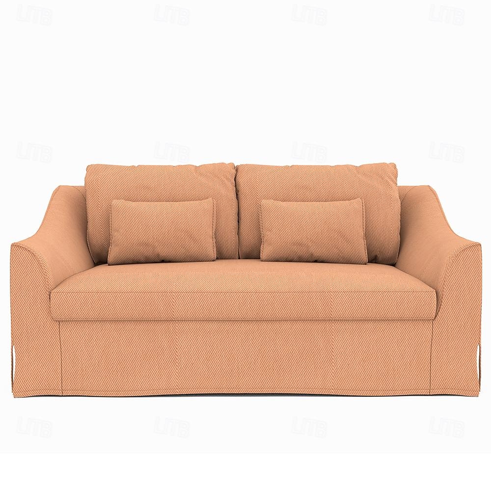 2-Sitzer Sofaüberwurf 100% Baumwolle Einfarbig Gesteppt 2025 - $305.59 –P18