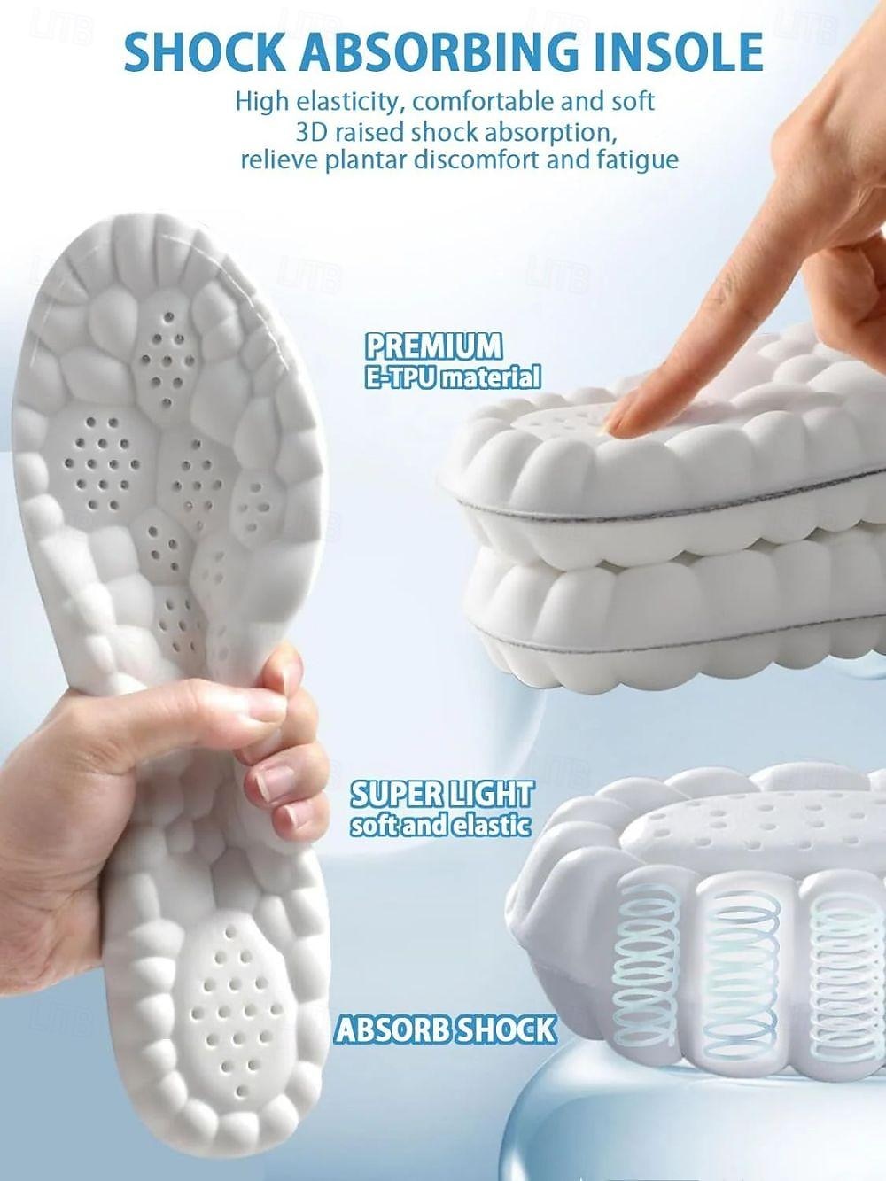 1 paio di solette con tecnologia 4D Cloud - morbido sollievo per il dolore al piede - supporto dell'arco plantare e punti di massaggio - diverse misure e colori disponibili del 2025 a $6.99 –P8