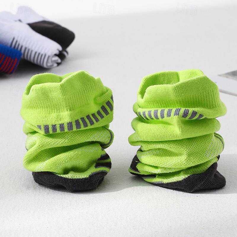 Miesten 5 Parit Monipakkaus Sukat Juoksusukat Vapaa-ajan sukat Musta Valkoinen Väri Väripalikka Urheilu ja ulkoilu Päivittäin Loma Perus Ohut Kesä Kevät Muoti Vapaa-aika 2026 - $10.49 –P13