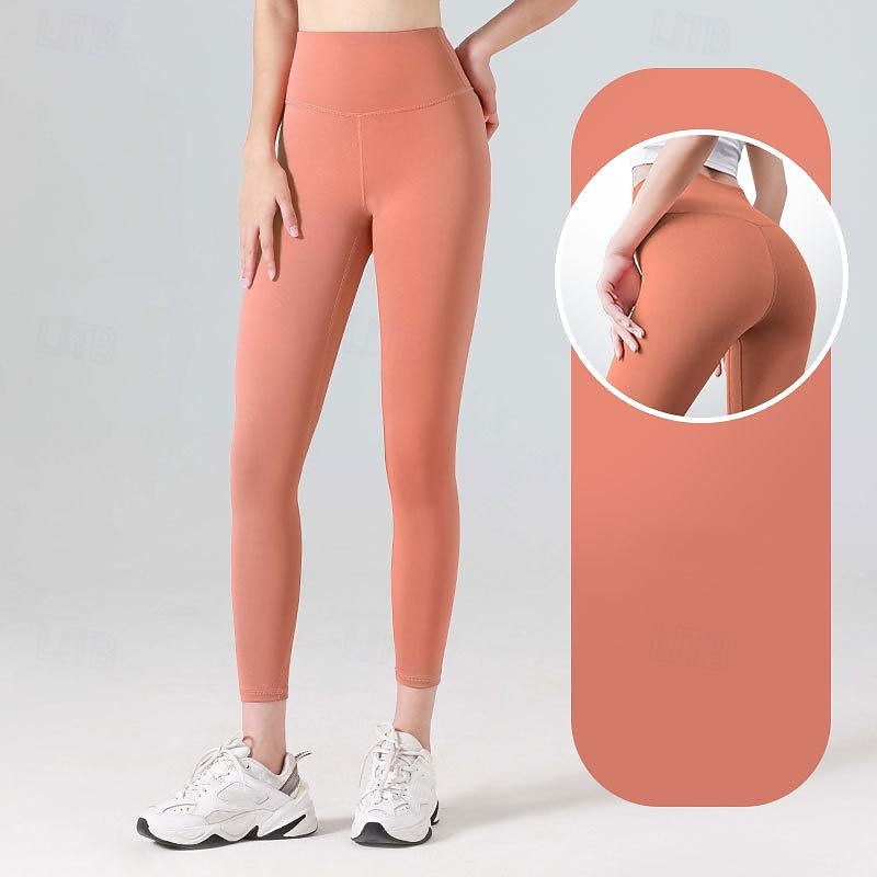 Per donna Pantaloni da yoga Leggings da yoga Fascia Elastica Vita Alta Yoga Allenamento in Palestra Pilates Collant Grigio scuro Nero Avorio Gli sport Abbigliamento sportivo Elasticizzato Taglia del 2025 a $12.99 –P15