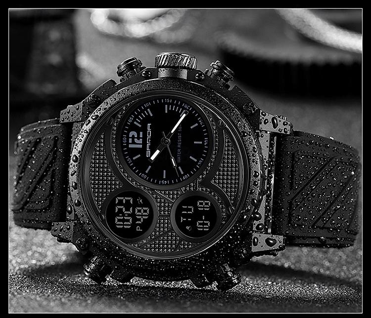 SANDA Orologio Digitale da Uomo Moda Orologio da Polso Sportivo Luminosa Cronometro Orologio Alarm Calendario Orologio in Resina del 2025 a $31.99 –P2