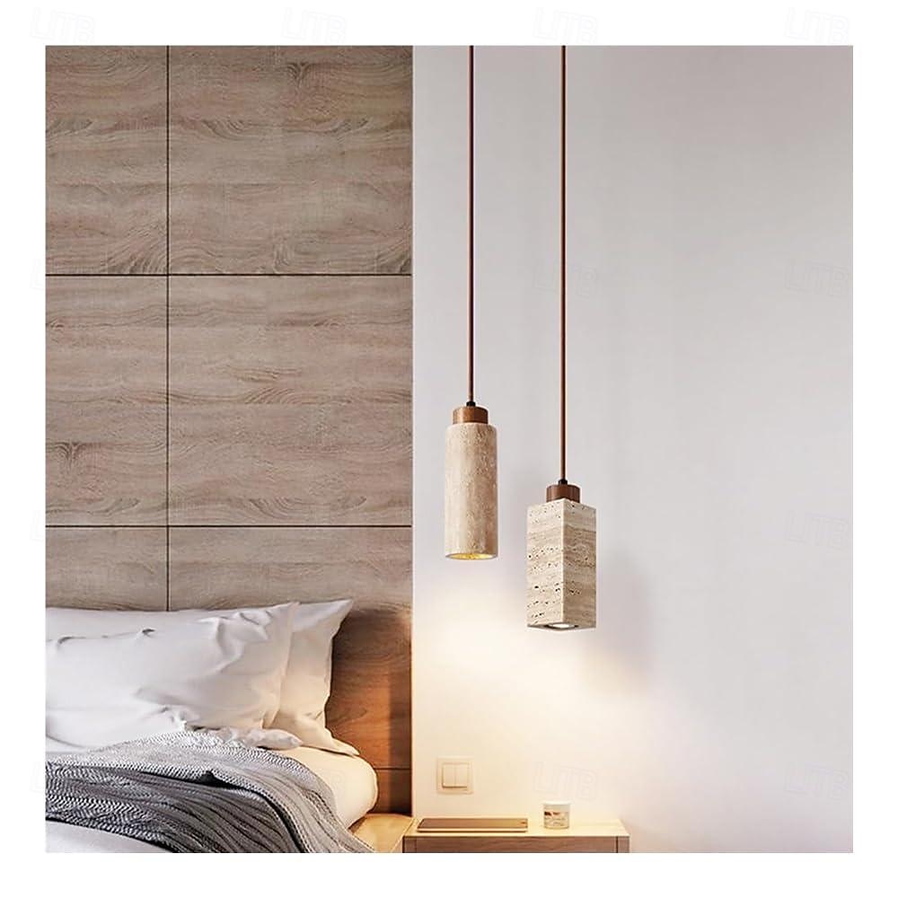 LED pandantiv lumina din piatra design pandantiv vintage living dormitor sufragerie 110-240v 2026 - $179.99 –P14