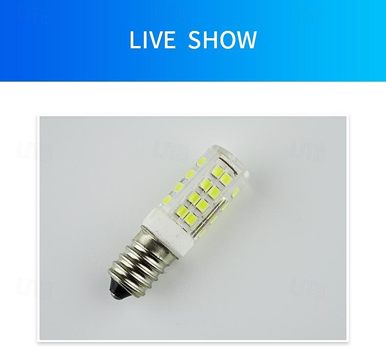 6pcs E14 LED Corn Lights 240Lumens 5W 51LED Beads SMD 2835 Warm White White 220 V 110 V 2025 - $11.49 –P7