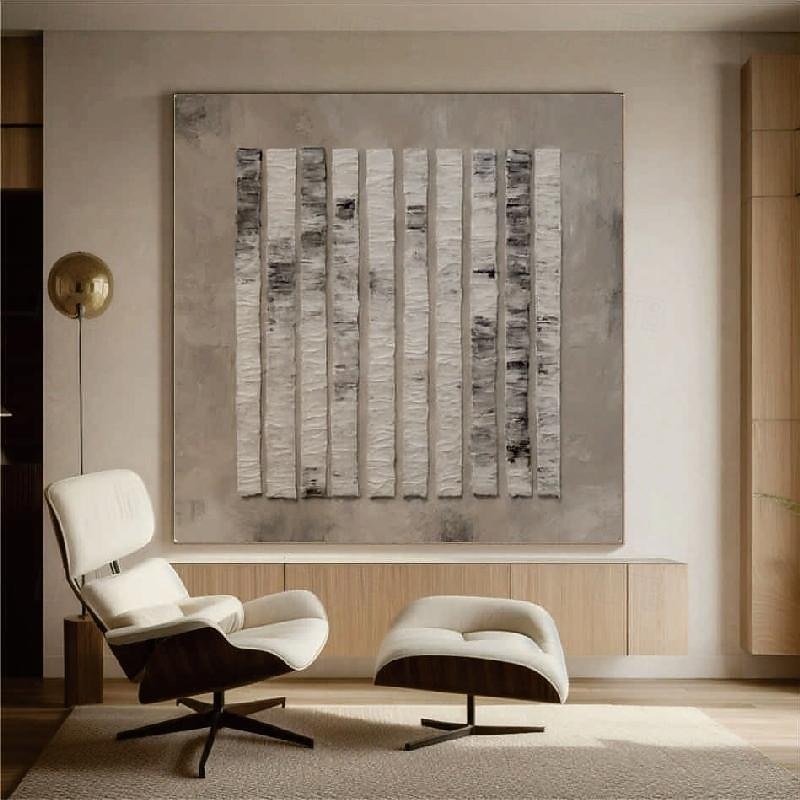 abstraktes Ölgemälde handgemalt beige braun und grün Malerei handgemachte braun Wabi Sabi Kunstwerk Ölgemälde handgemalt strukturierte Ölgemälde beige Ölgemälde abstrakte Leinwand Kunst modernes Dekor 2025 - $193.99 –P7