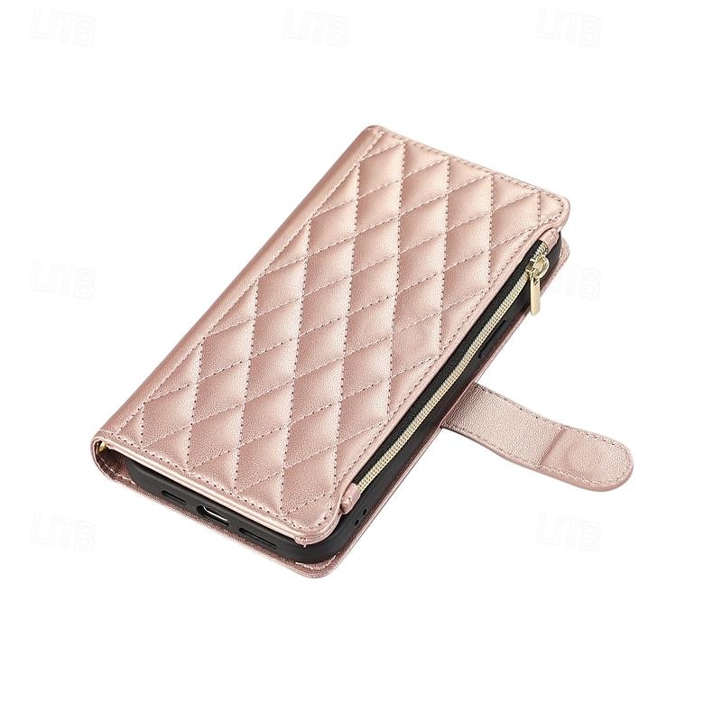 telefoon hoesje Voor Samsung Galaxy S24 Ultra Plus S23 S22 S21 S20 Ultra Plus FE A55 A35 A25 A15 5G A54 A34 A14 A73 A53 A33 A23 A13 A72 A52 A32 A22 A12 S25 Ultra Wallet Card Case met standaard 2025 - $21.99 –P15