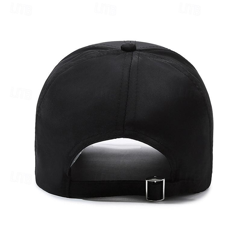Herren Cap Basecap Sonnenhut Kappe Schwarz Rote Polyester Patchwork Modisch Brautkleider schlicht Strasse Täglich Farbblock Buchstabe Einstellbar Sonnenschutz Atmungsaktiv 2025 - $2.99 –P8