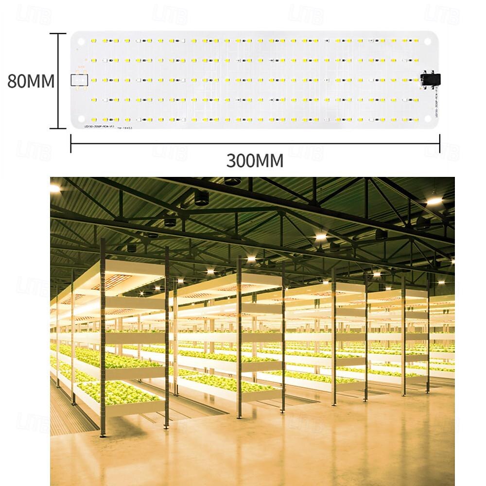 led odlingspanelljus ultratunt fullspektrum dimbart timer plantljus under skåp odlingslampa för inomhusväxtställ 2025 - $29.99 –P1