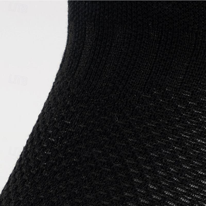 Per uomo 5 coppie Confezioni multiple Calzini Calzini da corsa Calzini casual Nero Bianco Colore Color Block Sportivo Giornaliero Da mare Di base Medio spessore Primavera Autunno Di tendenza Informale del 2025 a $16.49 –P6