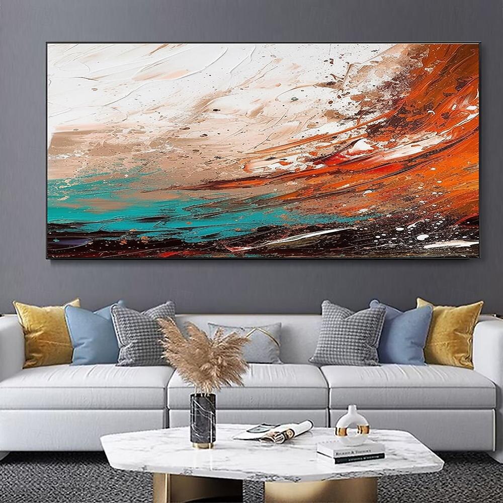 Handmade Oil Painting Canvas Wall Art Decoration Modern Abstract Texture for Home Decor Rolled Frameless Unstretched Painting 2025 - $58.99 –P9