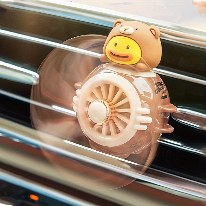 Diffusore Profumo Auto A Forma Di Anatra Pilota - Elica Rotante, Deodorante Creativo Per Uscita Aria - Foto 12