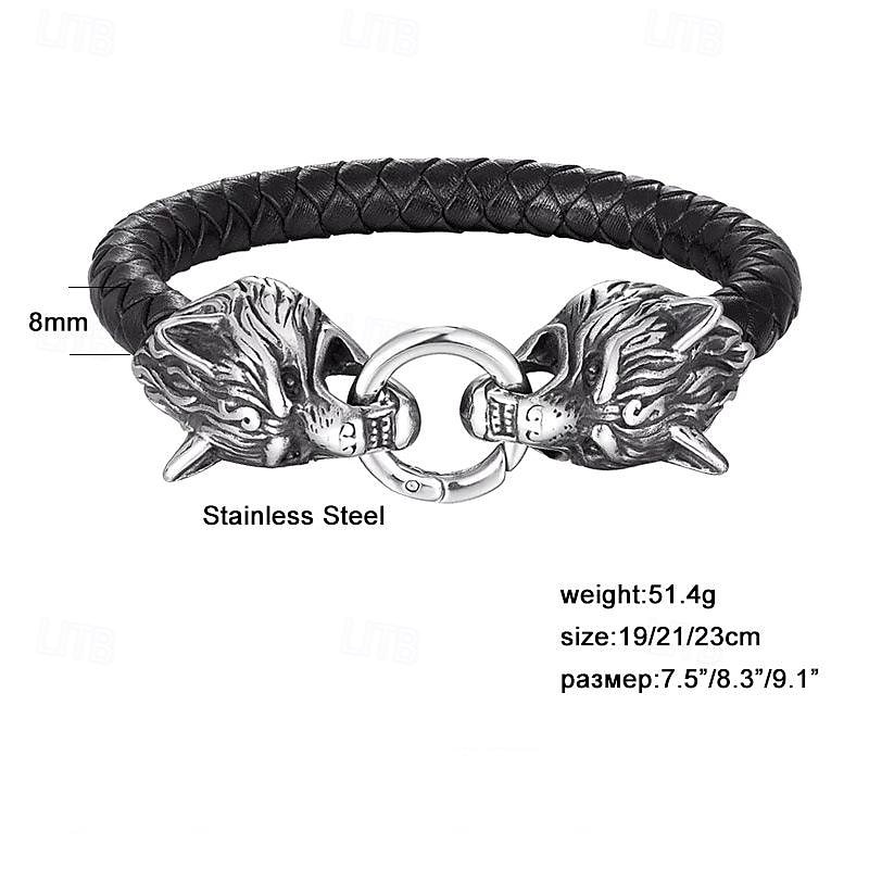 Retro vintage Punk & Gothic Middeleeuws armband Piraat Viking Kostuum Voor heren Piraat Maskerade Evenement / Feest Volwassenen Armband 2025 - $10.99 –P4