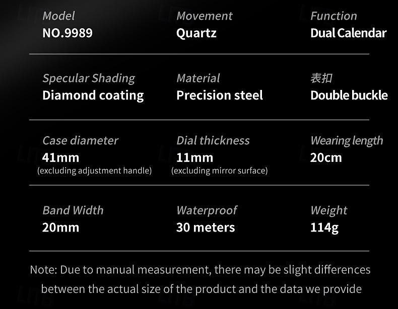 Часы OLEVS Мужские Кварцевые Роскошные Большие Циферблат Модные Бизнес Светящиеся Календарь Дата Водонепроницаемые Часы С Ремешком Из Нержавеющей Стали 2026 - $39.99 –P8