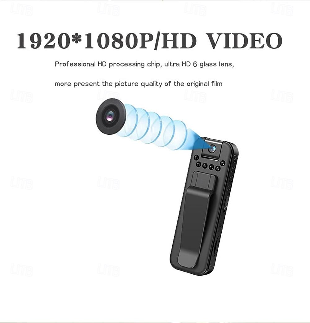 Body Camera Full HD 1080P Body Mounted Camera Small Portable Body Cam for Daily Protection 2025 - $49.99 –P6