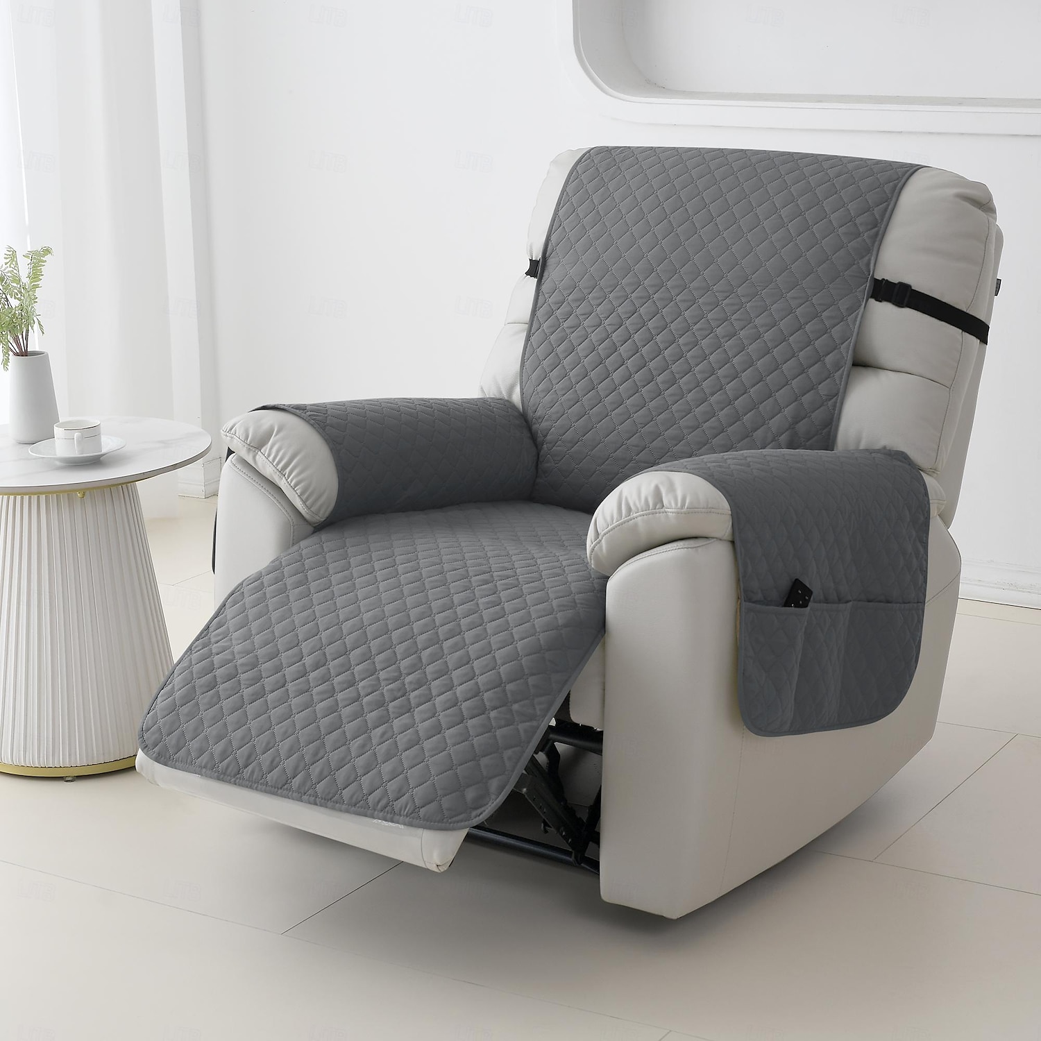 Copripoltrona reclinabile 100% impermeabile, copripoltrona antiscivolo con tasca, copripoltrona reclinabile lavabile, protezione per mobili trapuntata per bambini e animali domestici del 2025 a $34.99 –P5
