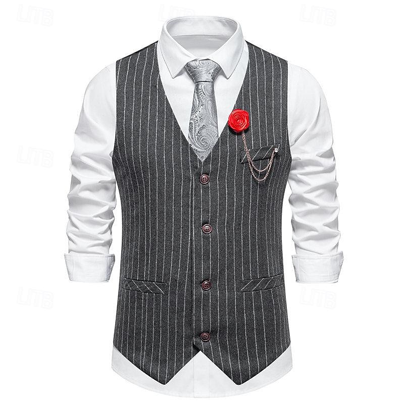 Retro Antiguo Rugido 20s 1920s Sombreros Accesorios Chaleco El gran Gatsby Caballero Moda Hombre Navidad Víspera de Todos los Santos Carnaval Fiesta de baile Despedida de Soltera Festival Adulto 2025 - $55.99 –P8