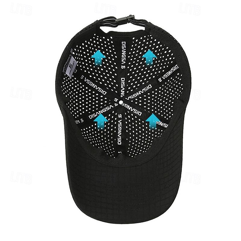 Herr Basebollkeps Solhatt Trucker Hat Svart Vit Polyester Mode Ledigt Gata Dagligen Slät Justerbara Solskyddskräm Andningsfunktion 2025 - $11.99 –P5