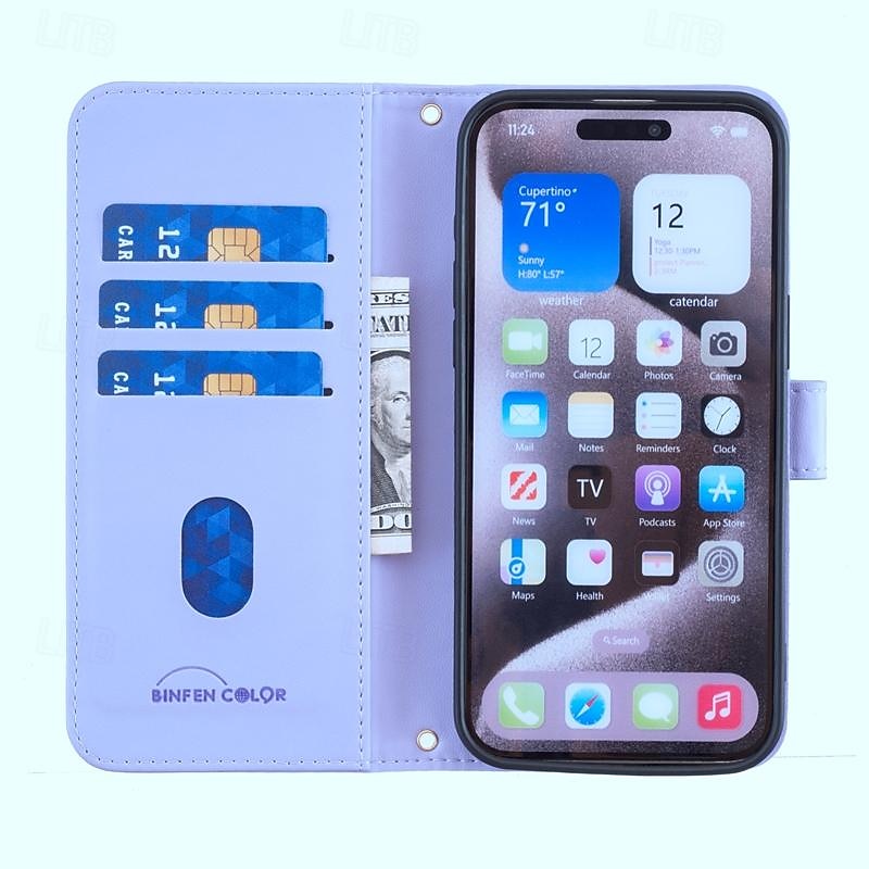 telefon Maska Pentru Samsung Galaxy S24 S23 S22 S21 Ultra Plus A55 A35 A25 A15 5G A54 A34 A14 A72 A52 A32 A22 A12 A53 A33 A23 A13 S25 Ultra Capac Spate Portofel Card rezista Magnetic cu curea de mână 2025 - $18.99 –P7
