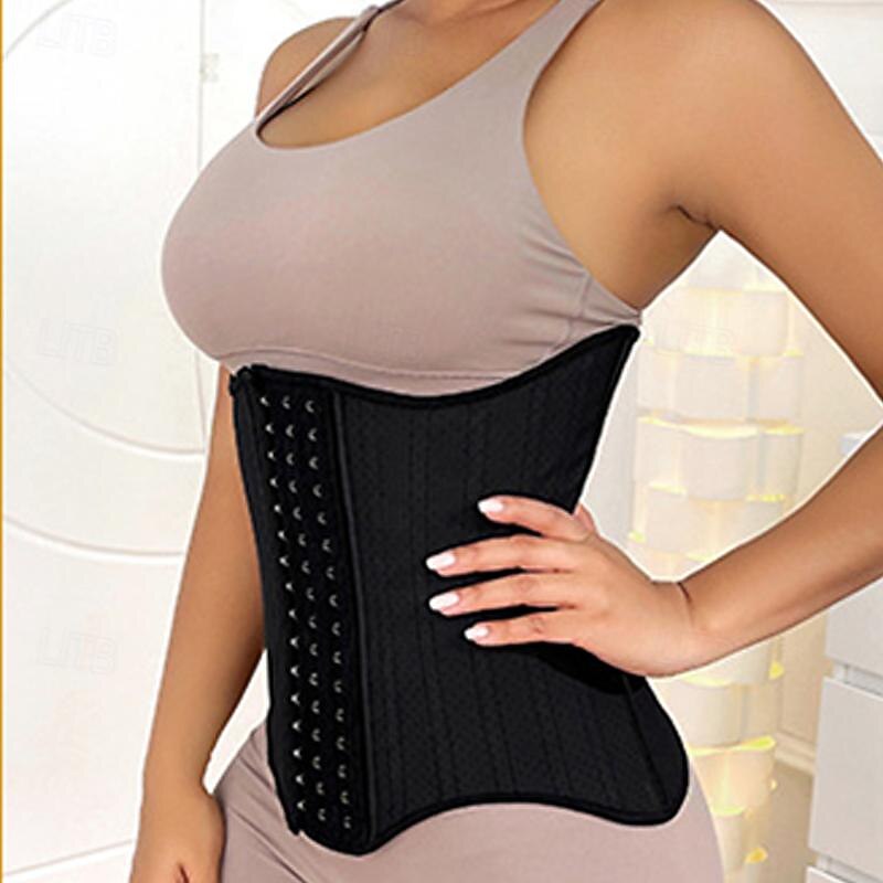 Women's Waist Trainer Shapewears Wedding Party Gyms Sport Pure Color Buckle Home Outfits 2026 - $28.99 –P1