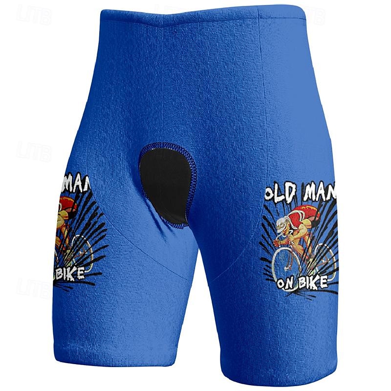 Per uomo Pantaloncini da ciclismo Pantaloncini da bici Bicicletta Pantaloncini / Cosciali Taglio aderente Gli sport Pop art Traspirante Asciugatura rapida Elevata elasticità Comodo Giallo Rosa del 2025 a $30.99 –P1