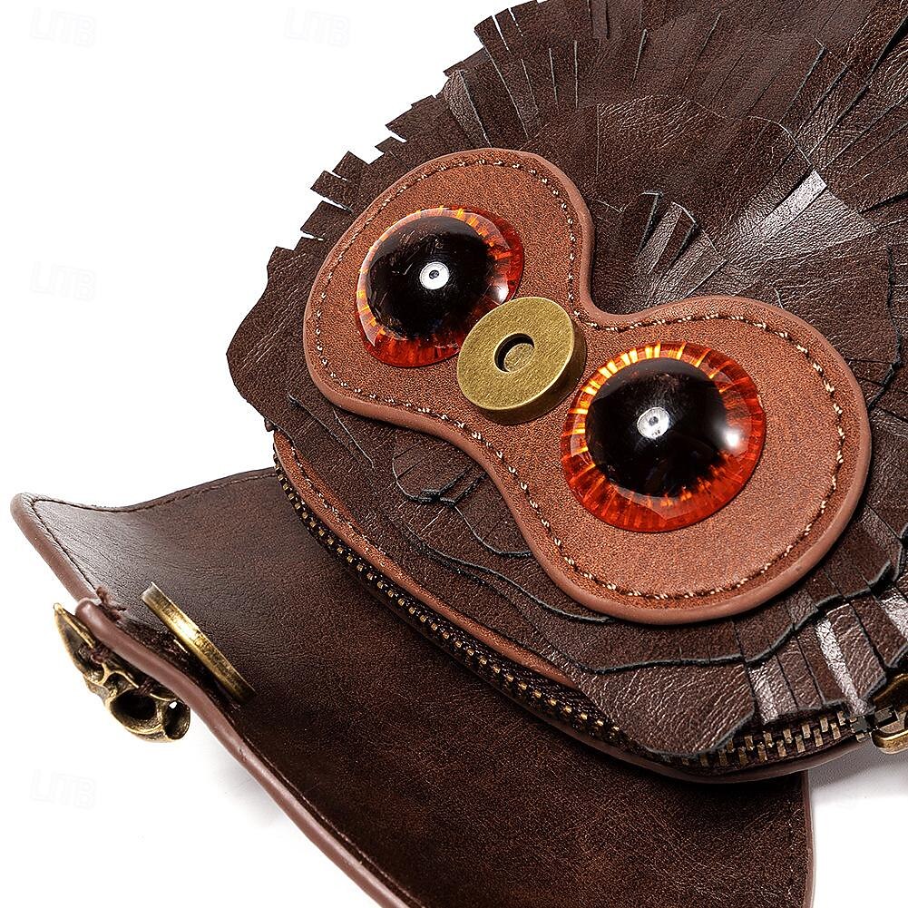 Retro Steampunk taška Pouch Cross Body Bag Sova Maškarní kostým Pánské Dámské předvečer Všech svatých Karneval Na den Dospělí Taška 2025 - $44.99 –P7