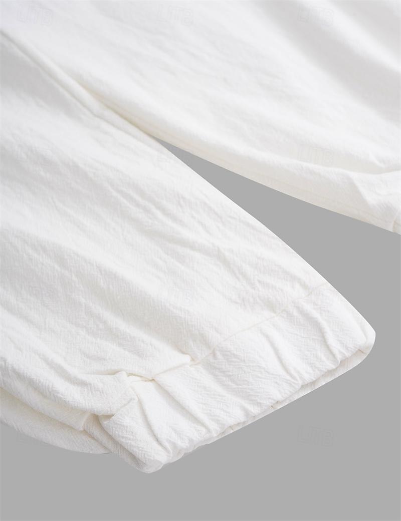Per uomo Pantaloni di lino Pantaloni Pantaloni estivi Vita elastica Gamba dritta Alto aumento Tinta unica Comfort Traspirante Lunghezza intera Matrimonio Per eventi Festività Di tendenza Grigio verde del 2025 a $26.99 –P7
