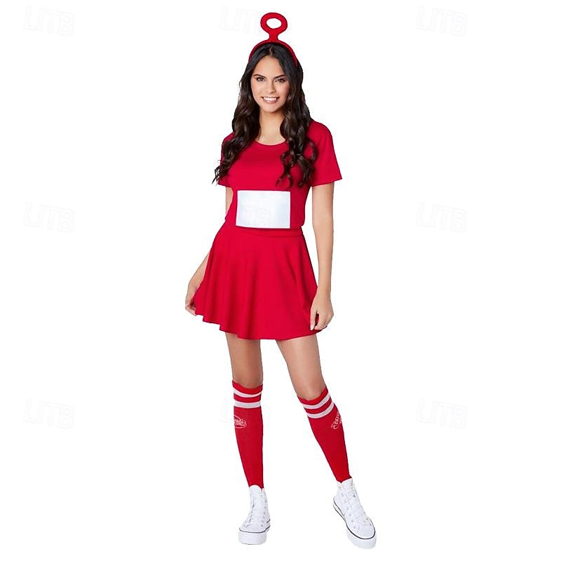 Idegen jelmez Teletubbies Farsangi jelmez Ruhák Fejpánt Gyermek Felnőttek Női Vicces jelmez Teljesítmény Parti Farsang Mardi Gras Könnyű farsangi jelmez 2025 - $42.99 –P3