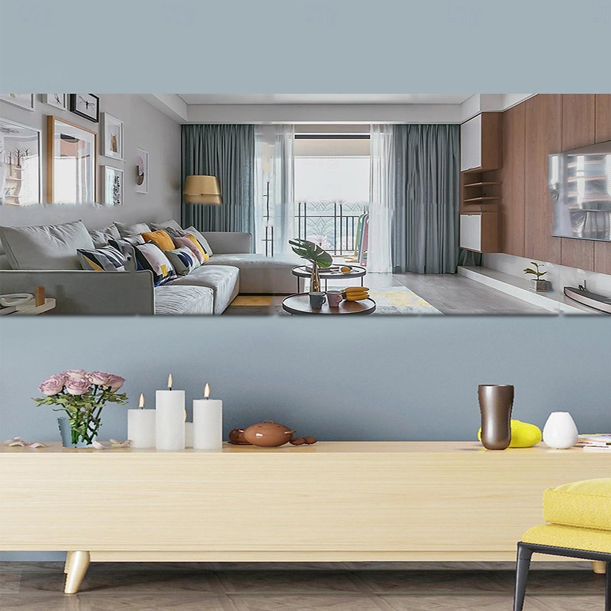 Mirror Sticker for Walls Self Adhesive Mirror Contact Paper Peel and Stick Vinyl Mirror Wallpaper Stickers for DIY Home Decor Bedroom Door Cabinets Craft Countertops Dresser 2025 - $13.99 –P7