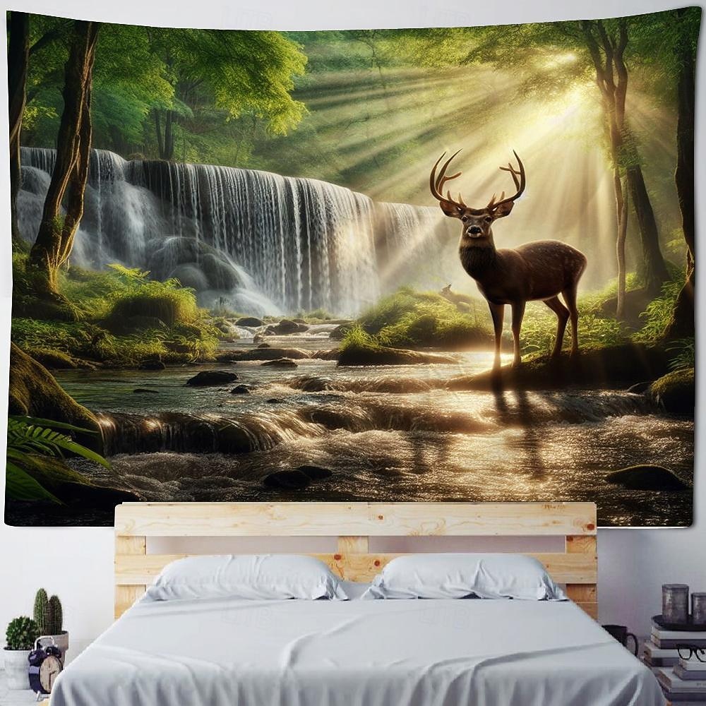 African Safari Wild Animals Hanging Tapestry Wall Art Large Tapestry Mural  Decor Photograph Backdrop Blanket Curtain Home Bedroom Living Room  Decoration 2025 - $30.19, image size:1000x1000