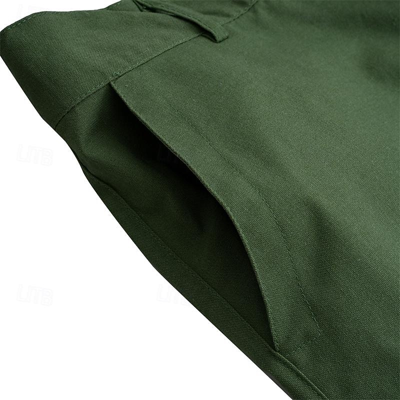 Per uomo Shorts Shorts di Lino Pantaloncini Estivi Tasca Tasca Frontale Gamba Dritta Semplice Comodità Traspirante Lunghezza al ginocchio All'aperto Vacanza Feste Moda Essenziale Bianco Blu del 2026 a $12.49 –P9