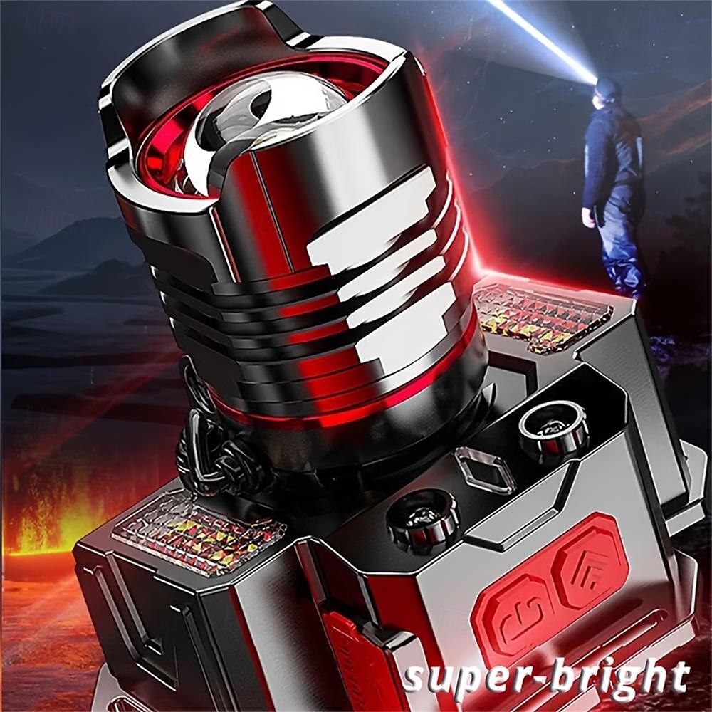 Portable USB Rechargeable Sensor Headlamp - Super Bright Waterproof Zoom Fishing Torch Head Light for Outdoor Camping Light 2025 - $24.99 –P6