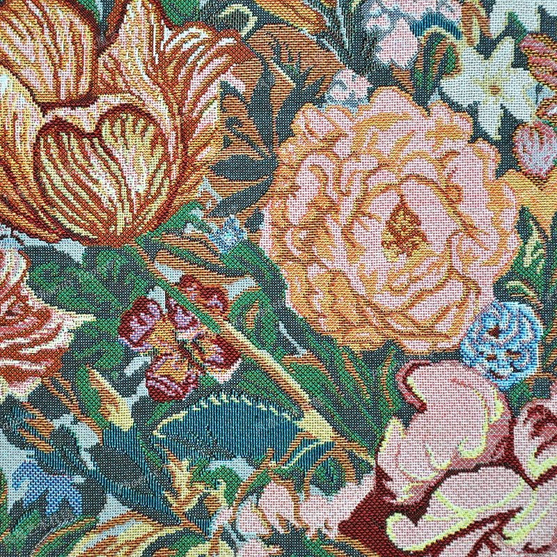 jacquard szőtt gobelin gobelin aubusson fali művészet függő aubusson nagy kárpit reprodukció szövőszék pamut szövésű virágcsokor belga gobelin (bojt és rúd nélkül) 2025 - $144.99 –P2