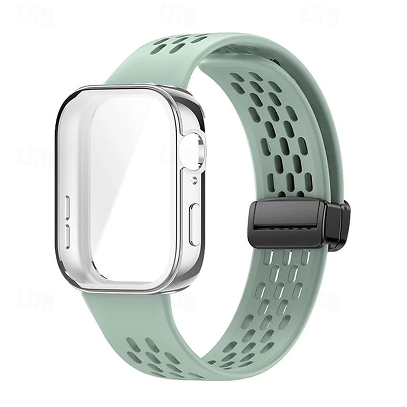 Smart Watch Band Συμβατό με Huawei Ρολόι Fit 3 Εξυπνο ρολόι Λουρί με την υπόθεση Μαγνητικό κούμπωμα Ανθεκτική σε πτώσεις Αθλητικό Μπρασελέ Αντικατάσταση Περικάρπιο 2025 - $19.99 –P9