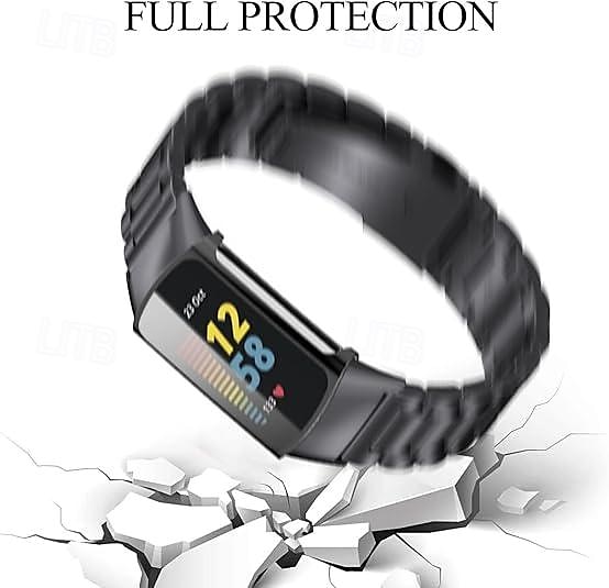2025年 Fitbit Charge 6 / Fitbit Charge 5 と互換性のあるスマートウォッチバンド、取り外しツール付きステンレススチール製スマートウォッチストラップ、Fitbit Charge 6 用スポーツバンド交換用リストバンド  コレクション – $27.99 –P5