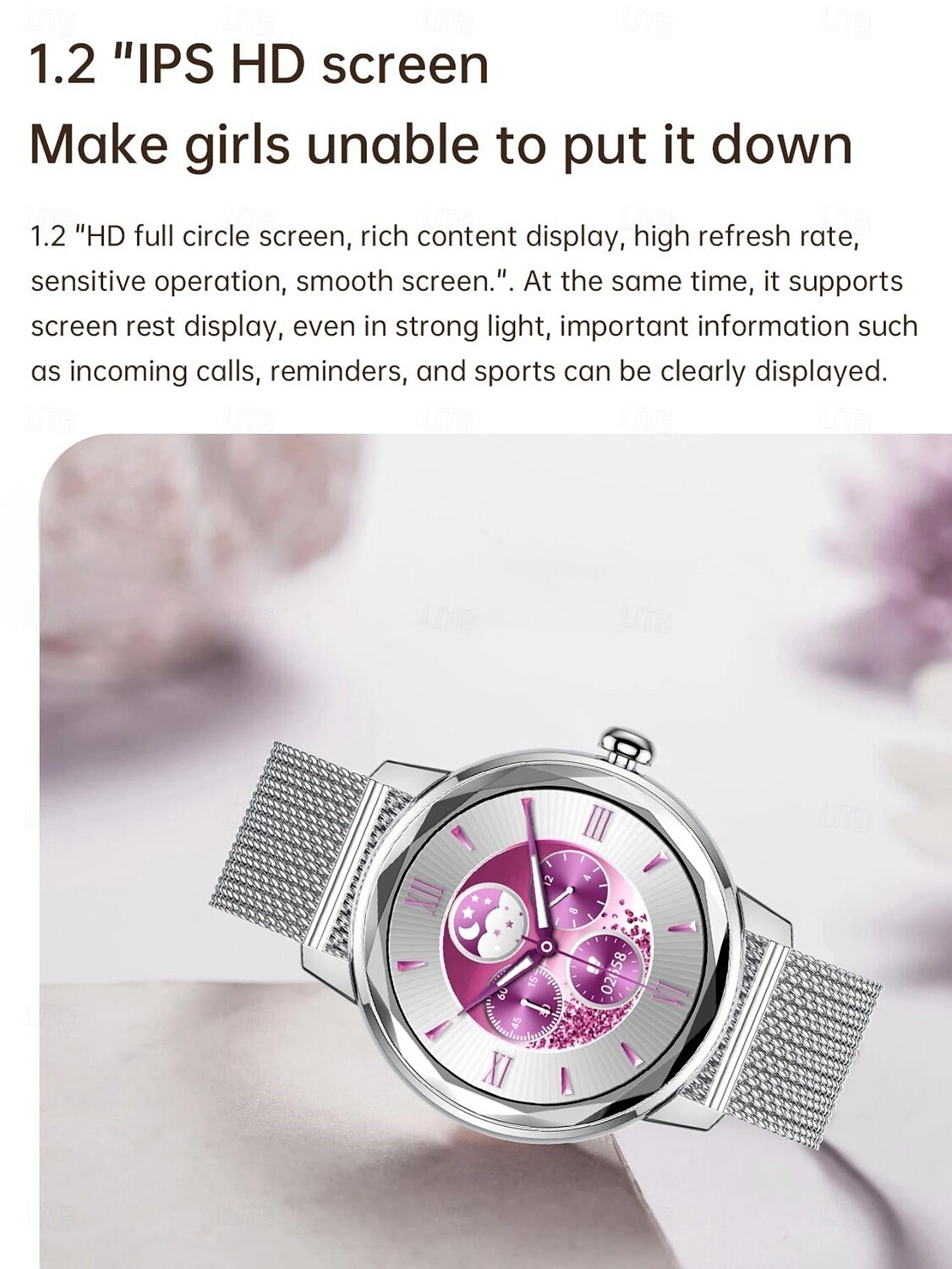 G208 Smart Watch 1.19 inch Smartwatch Fitness Running Watch Wireless Pedometer Call Reminder Activity Tracker Compatible with Android iOS Women Men Long Standby Hands-Free Calls Waterproof 2025 - $49.99 –P3