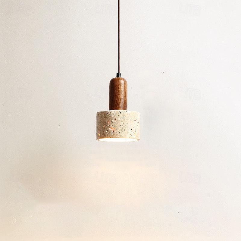 lampada a sospensione a led bianco caldo 12 cm 1 luce nordico in metallo e26/e27 plafoniera in stile giapponese stile wabi-sabi regolabile in altezza per isola cucina sala da pranzo camera da letto del 2025 a $84.99 –P8