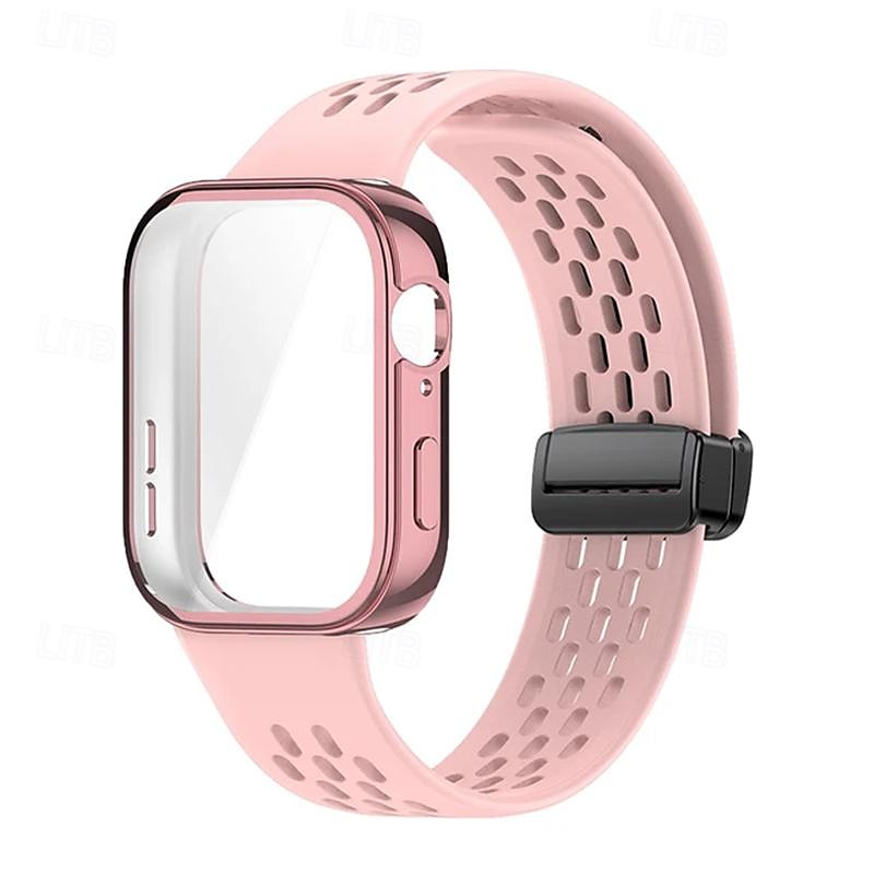 Smart Watch Band Συμβατό με Huawei Ρολόι Fit 3 Εξυπνο ρολόι Λουρί με την υπόθεση Μαγνητικό κούμπωμα Ανθεκτική σε πτώσεις Αθλητικό Μπρασελέ Αντικατάσταση Περικάρπιο 2025 - $19.99 –P4
