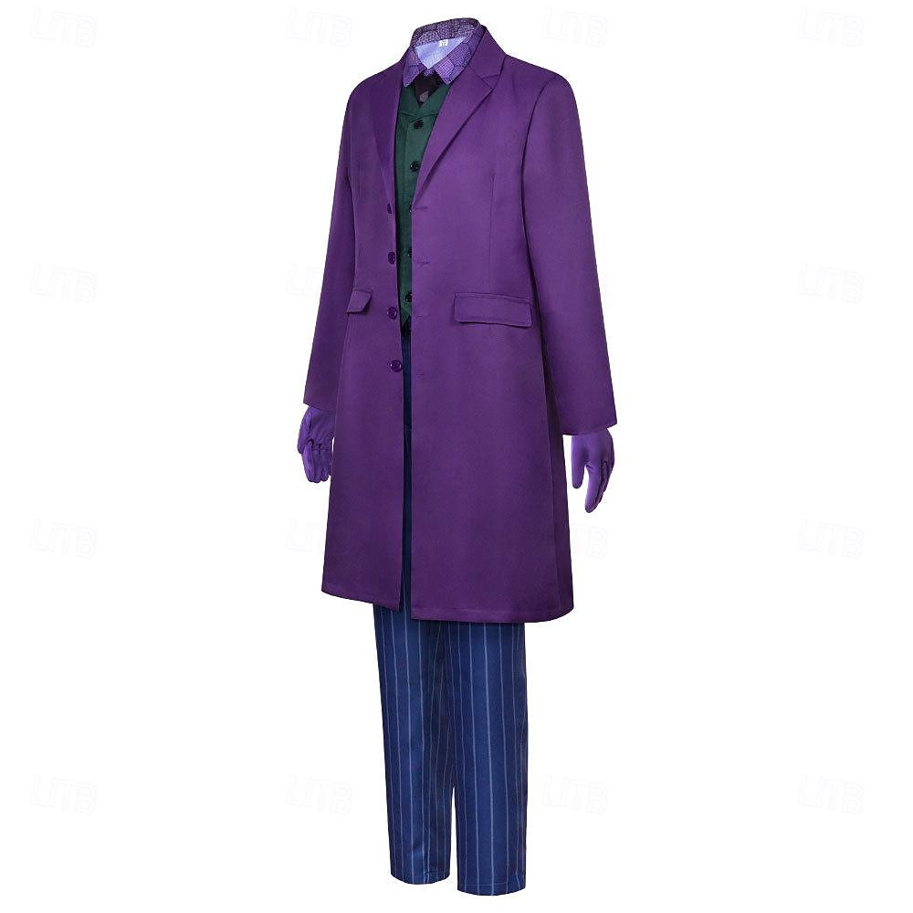 Joker Joker: Folie à Deux Joker 2 Joker Clovn Costum Cosplay Ținute Partidul costumelor Film Cosplay for Bărbați Adulți Carnaval 2025 - $83.99 –P5