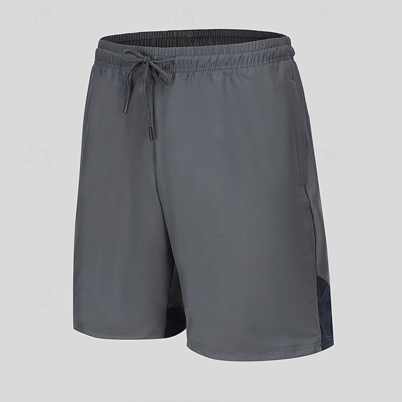 Homens Shorts de moletom Calção Shorts de verão Bolsos Com Cordão Cintura elástica Tecido Conforto Curto Esportes Diário Para Noite Moda Casual Preto Cinzento Micro-Elástica de 2025 por $13.49 –P14