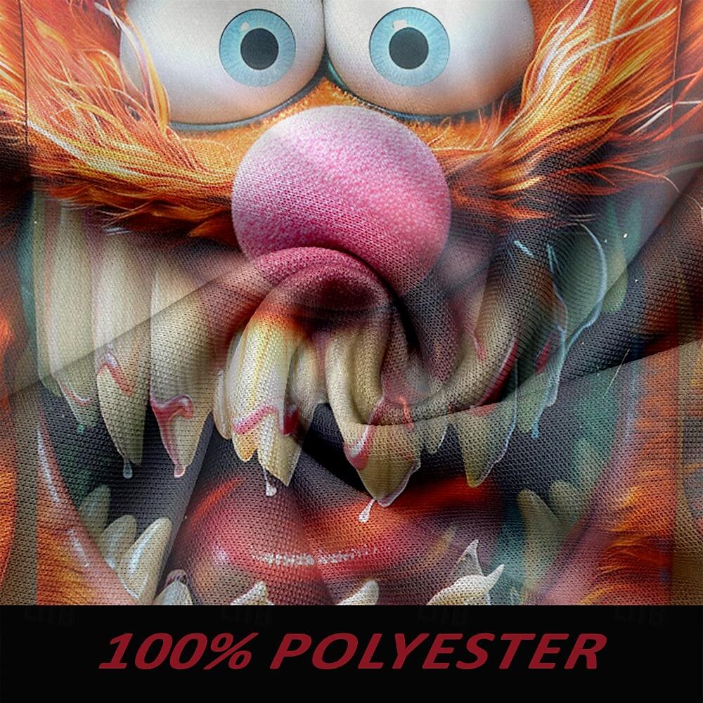 Férfi Vicces Kapucnis felsők Pulóver Hosszú ujj Pulóver Terített nyak Divat 3D nyomtatás Ősz Tél 2025 - $28.99 –P3