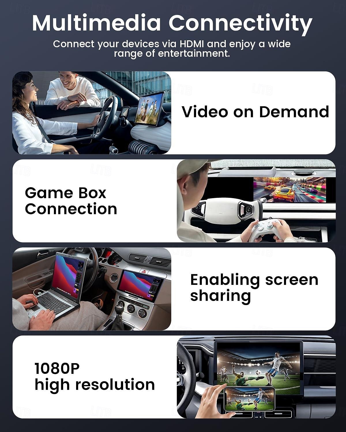 Carlinkit HD2CP-OVA-WH 3.5 inch Wireless Carplay Alimentează și pornește pentru 2025 - $87.99 –P6