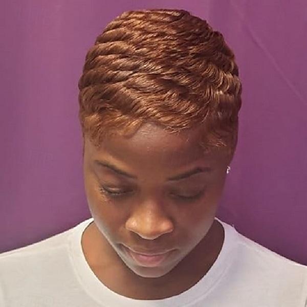 Lyhyt pixie-peruukki naisille pixie-leikkaus peruukki lyhyt peruukki pixie-leikkaus peruukit mustille naisille valkoiset peruukit naisille kerrokselliset synteettiset kuumuudenkestävät pixie peruukki 2026 - GBP £15 –P5