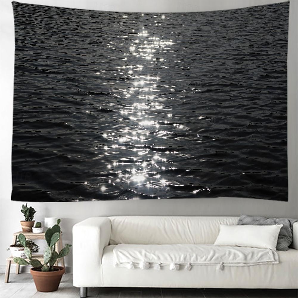 paisagem espumante rio pendurado tapeçaria arte da parede grande tapeçaria mural decoração fotografia pano de fundo cobertor cortina casa quarto sala de estar decoração de 2025 por $16.99 –P7