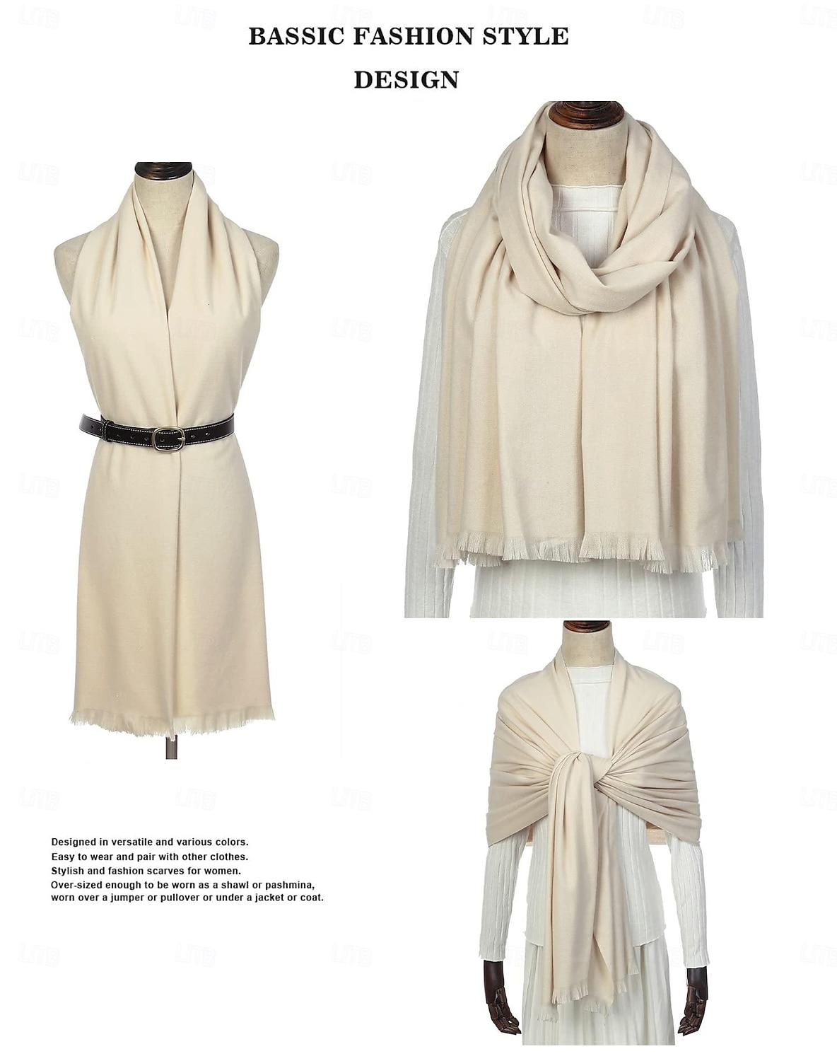 Shawl Wraps for Women Pashmina Shawls and Wraps for Evening Dresses Large Soft Scarf Winter Scarf Wedding Shaw 2025 - $23.99 –P5