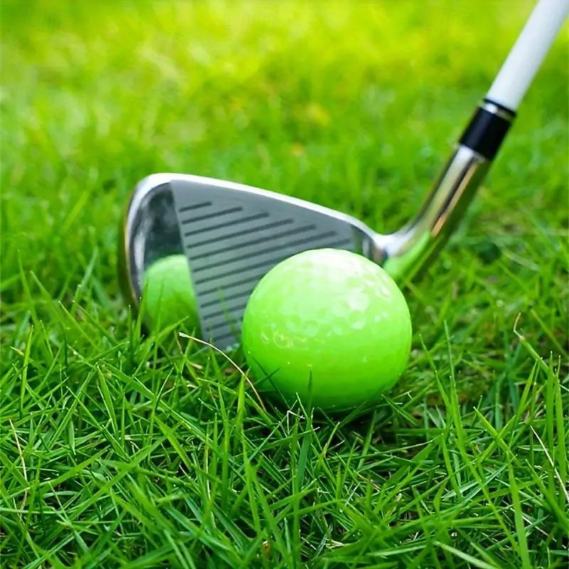 2/3/6pcs Ultra-Bright Luminous Golf Ball Set - Fluorescent Rubber Construction Adult Golf Accessories for Improved Visibility and Accuracy 2026 - $15.99 –P3